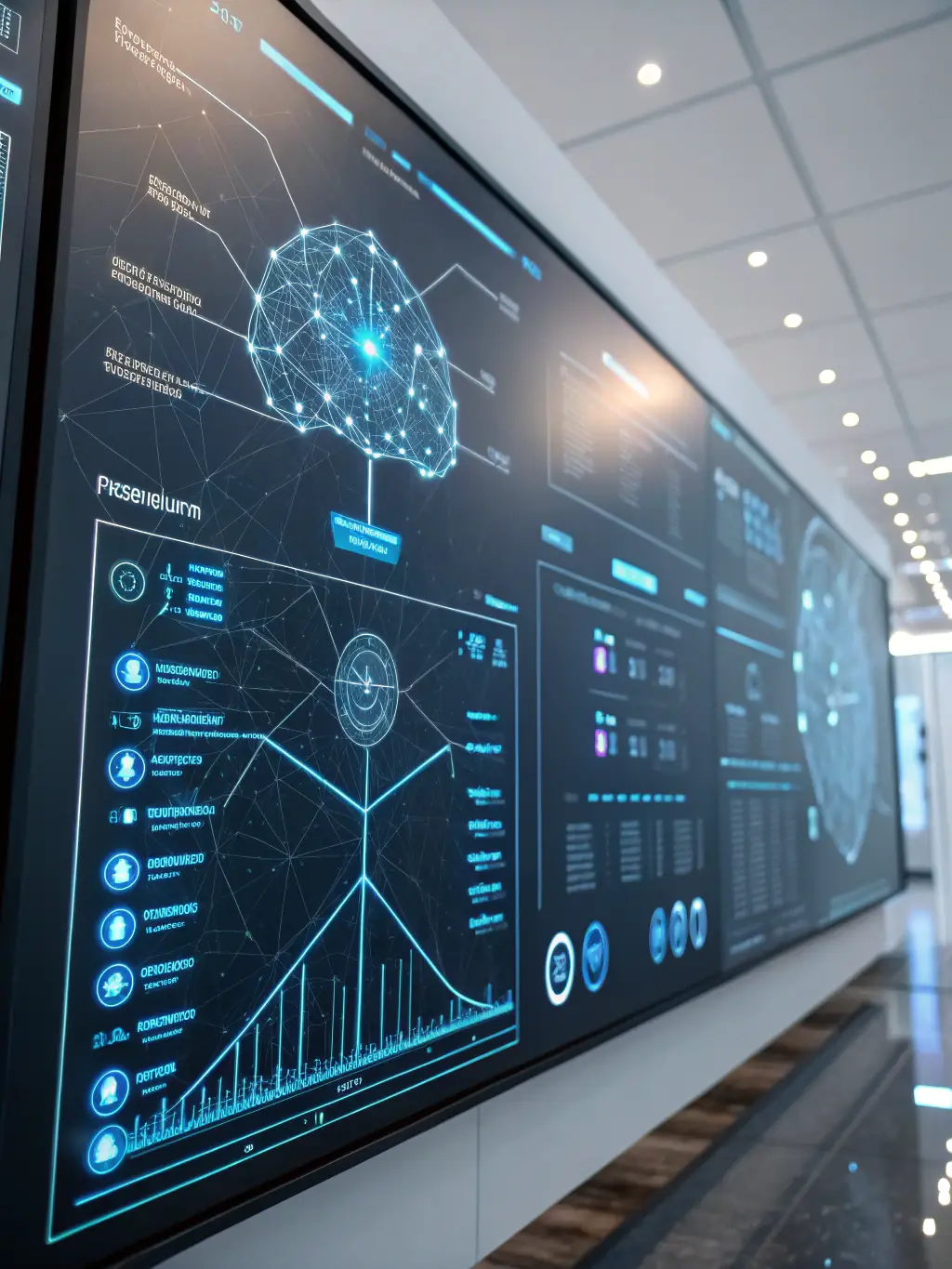 An AI interface automating tasks on a computer screen, representing Knot Service LLC's AI-driven automation solutions.